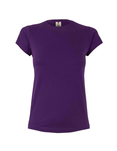 MK170CV.CAMISETA MANGA CORTA MUJER PURPLE  S-2XL